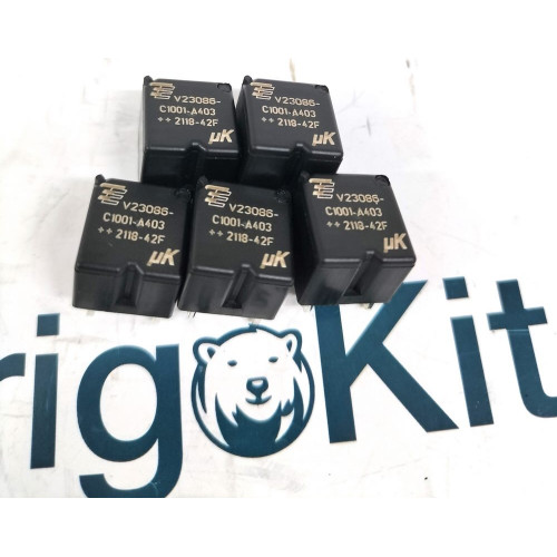 TE Connectivity Tyco V23086-C1001-A403 Automotive Micro Relay 12V – Pack of 5 (SPDT, 25A, New)